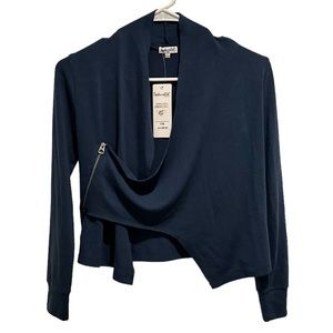 Splendid Blue Wrap Jacket Cardigan 7-8